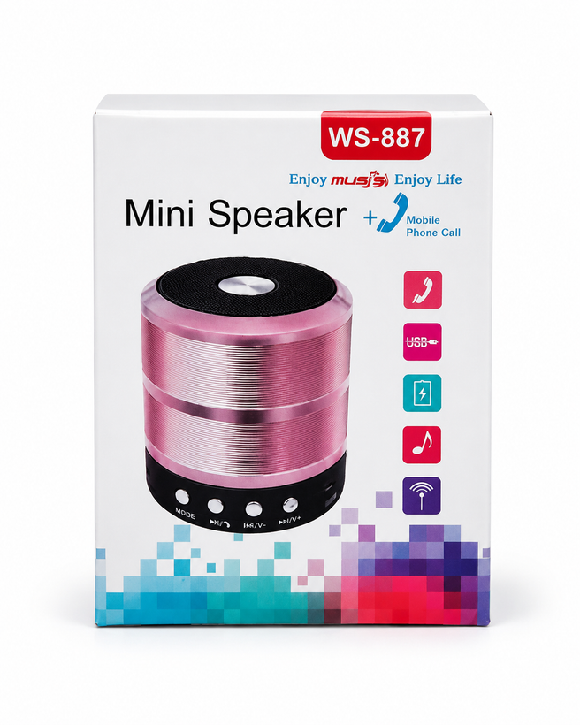 مینی اسپیکر با کیفیت ws-887